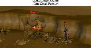 [OSRS Quest Guide] One Small Favour
