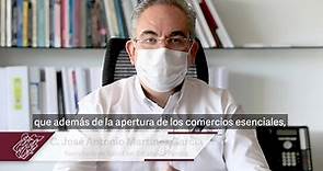 Mensaje del Secretario de Salud, José Antonio Martínez García