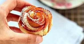 Rose di mela con pasta sfoglia - Chiarapassion