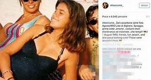 Elisabetta Canalis, la foto da ragazzina sui social: "Agosto 1993, spiaggia e prime cotte" -Guarda