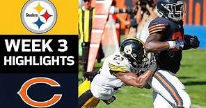 Steelers vs. Bears | NFL Week 3 Game Highlights