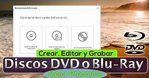 Mejor Programa: Crear y Grabar DVDs o Blu-Ray (Con Menú) 2019