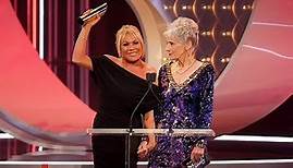 Letitia Dean Wins The Outstanding Achievement Award - The British Soap Awards (2022)