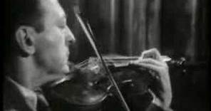 Jascha Heifetz plays Wieniawski Polonaise No. 1 in D Major