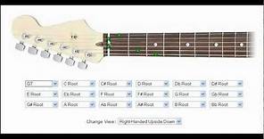 How to use the Guitar Chord Finder on Cyberfret.com