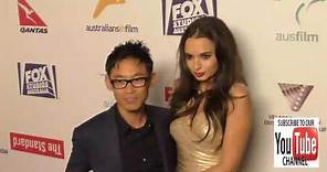James Wan and Ingrid Bisu at the Australians In Film's 5th Annual Awards Gala at NeueHouse in Hollyw