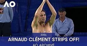 Arnaud Clément Strips for the Crowd! | AO Archive