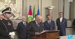 Former Italian President Giorgio Napolitano dies aged 98 • FRANCE 24 English