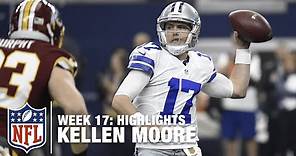 Kellen Moore Throws for 435 Yards & 3 TDs | Redskins vs. Cowboys | NFL Week 17 Highlights