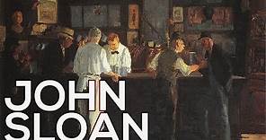John Sloan: A collection of 144 paintings (HD)