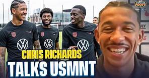 Chris Richards reveals his goals for the USMNT & how they'll play under Gregg Berhalter! 🇺🇸