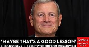 Chief Justice John Roberts’ Top Moments From The Past Year | 2023 Rewind