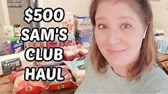 Sam's Club Haul with PRICES
