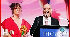 Sandra Oh Presents Paul Giamatti With Icon Award (Full Speech)