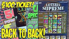 BACK TO BACK WINS! 💰 $240 TEXAS LOTTERY Scratch Offs