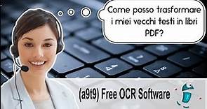 Programmi, programmini e utility - Estrarre da immagini e pdf, testo con (a9t9) Free OCR Software.