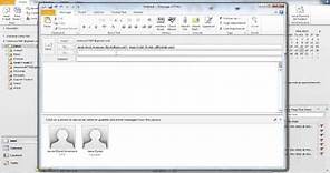How to Create an Email in Outlook