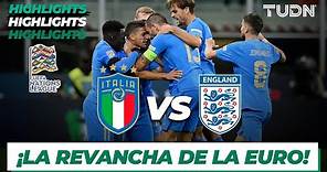 Highlights | Italia vs Inglaterra | UEFA Nations League 2022 | TUDN