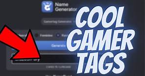 How to come up with a good gamertag/username | cool, sweaty, funny usernames.
