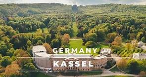 Kassel, Germany from above in 4k | Aerial footage of the city of Kassel