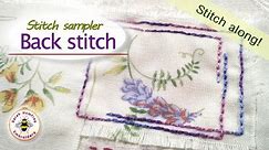Learn this easy versatile stitch to add to your embroideries! You can also stitch along with me!