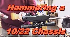 Hammering a 10/22 Chassis