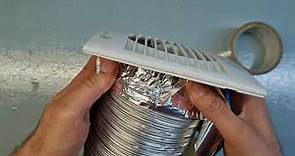 Come installare un tubo flessibile in alluminio in bagno/parcheggio/cucina/aspiratore della stanza