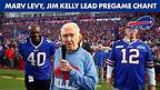 Jim Kelly, Marv Levy Lead Pregame Chant Before Home Opener | Buffalo Bills