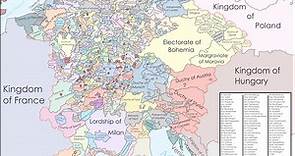 The Holy Roman Empire - Vivid Maps