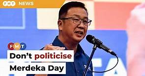 Dominic Lau opposes PN’s alternative Merdeka Day theme, logo