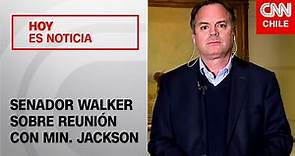 Matías Walker comenta reunión con ministro Giorgio Jackson y acuerdo oficialista