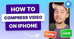 How to Compress a Video on iPhone | FREE Online Compressor