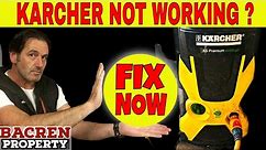 KARCHER Pressure Washer Not Working | EASY FIX In SECONDS