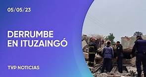Ituzaingó: derrumbe en una obra en construcción