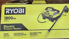 Ryobi 1800 PSI Pressure Washer Review! Home Depot Black Friday 2022 For $88 Model RY141802