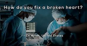 How do you fix a broken heart?