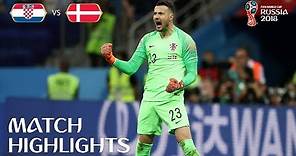 Croatia v Denmark | 2018 FIFA World Cup | Match Highlights