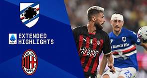 Sampdoria vs. AC Milan: Extended Highlights | Serie A | CBS Sports Golazo