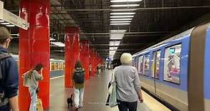 U-bahn (Metro/Subway) in Munich, Germany 2022