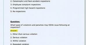 OSHA 500 Practice Questions And Answers With Verified Solutions 2024 2025