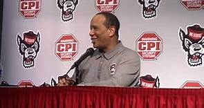 NC State coach Kevin Keatts after Virginia win