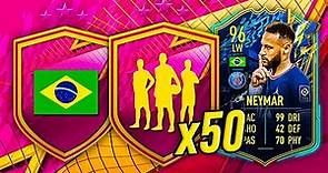 50x BRAZIL & FUTTIES PLAYER PICKS & PACKS! 🤯 FIFA 22 Ultimate Team