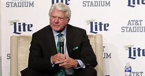 Jimmy Johnson talks about being inducted into Dallas Cowboys Ring of Honor