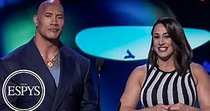 Dwayne "The Rock" Johnson and Dany Garcia on why they brought back the XFL | 2022 ESPYS