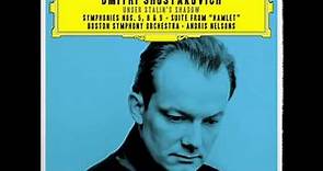 Shostakovich Under Stalin’s Shadow : Symphony n.5 / Andris Nelsons, BSO (Studio Masters) 2016