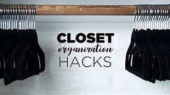 9 Closet Organization Hacks