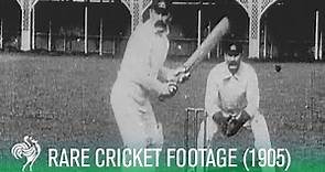 Rare Footage of English and Australian Cricket Teams (1905) | Sporting History