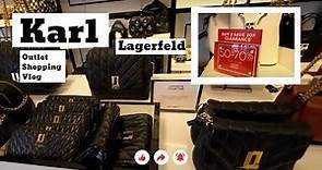 Outlet Shopping | Karl Lagerfeld | Shop with me
