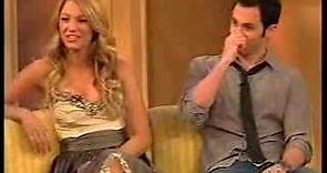 Blake Lively and Penn Badgley on The View 11/20/07