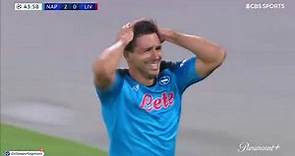 Giovanni Simeone Scores vs. Liverpool 3 Minutes After Subbing On | UCL MD 1 | CBS Sports Golazo